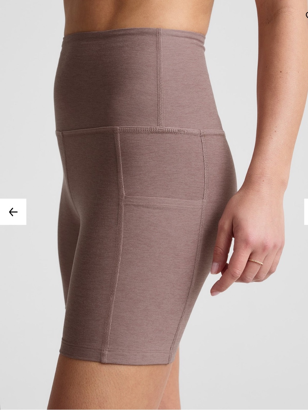 BEYOND YOGA KEEP PACE 5” POCKET SHORT CHILI RED - Picture 7 of 7